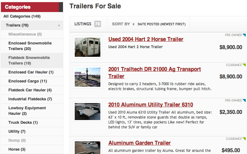 Kijiji Style Classifieds